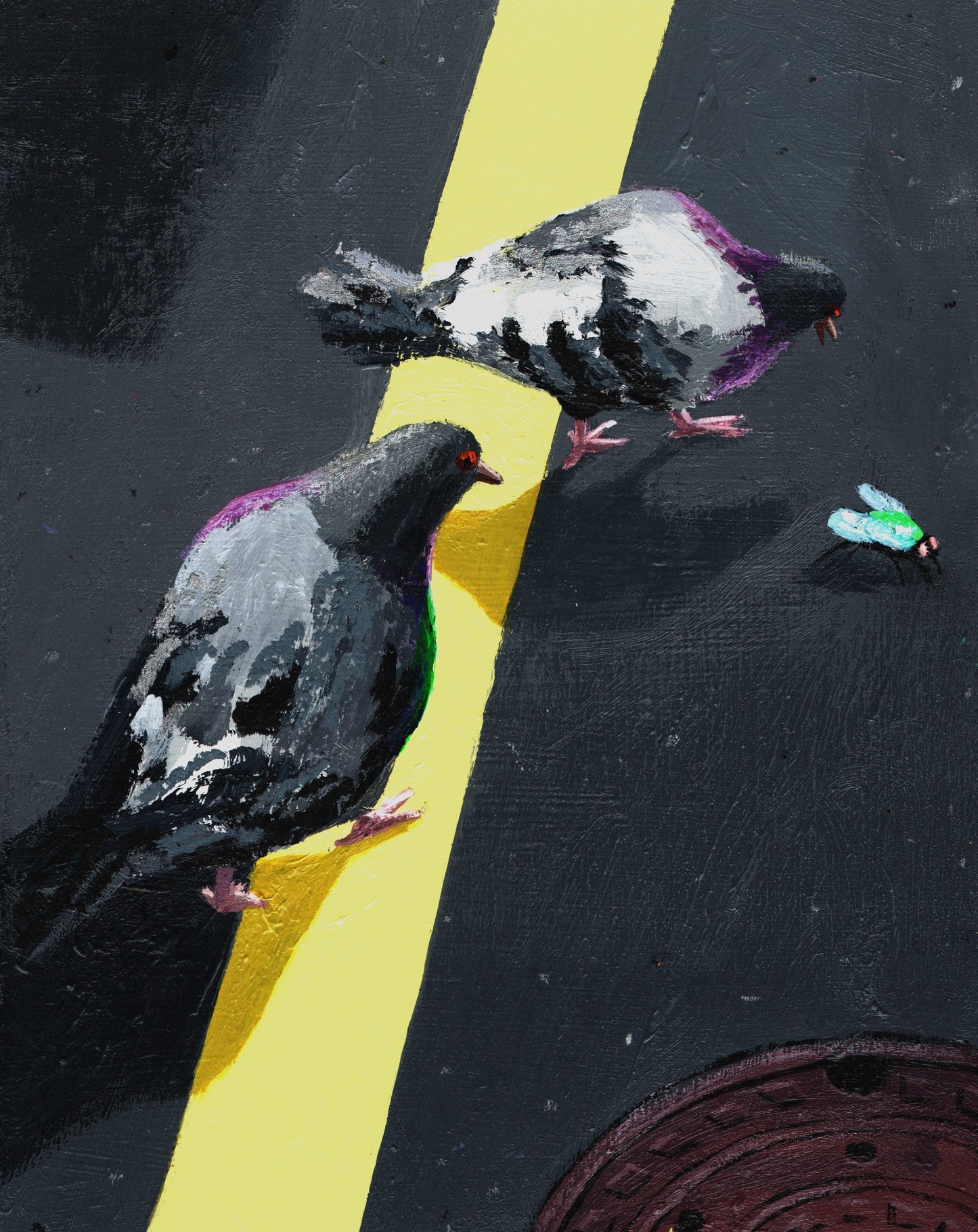 Pigeon Study (SOLD)