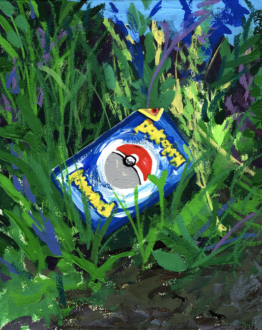 Lost Card 11"x14" Print