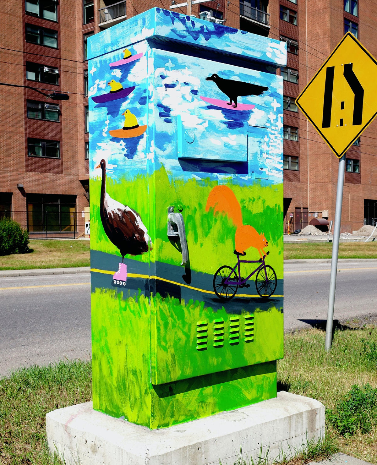 Bowness Electrical Box Murals