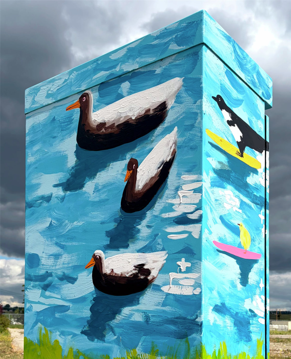 Bowness Electrical Box Murals