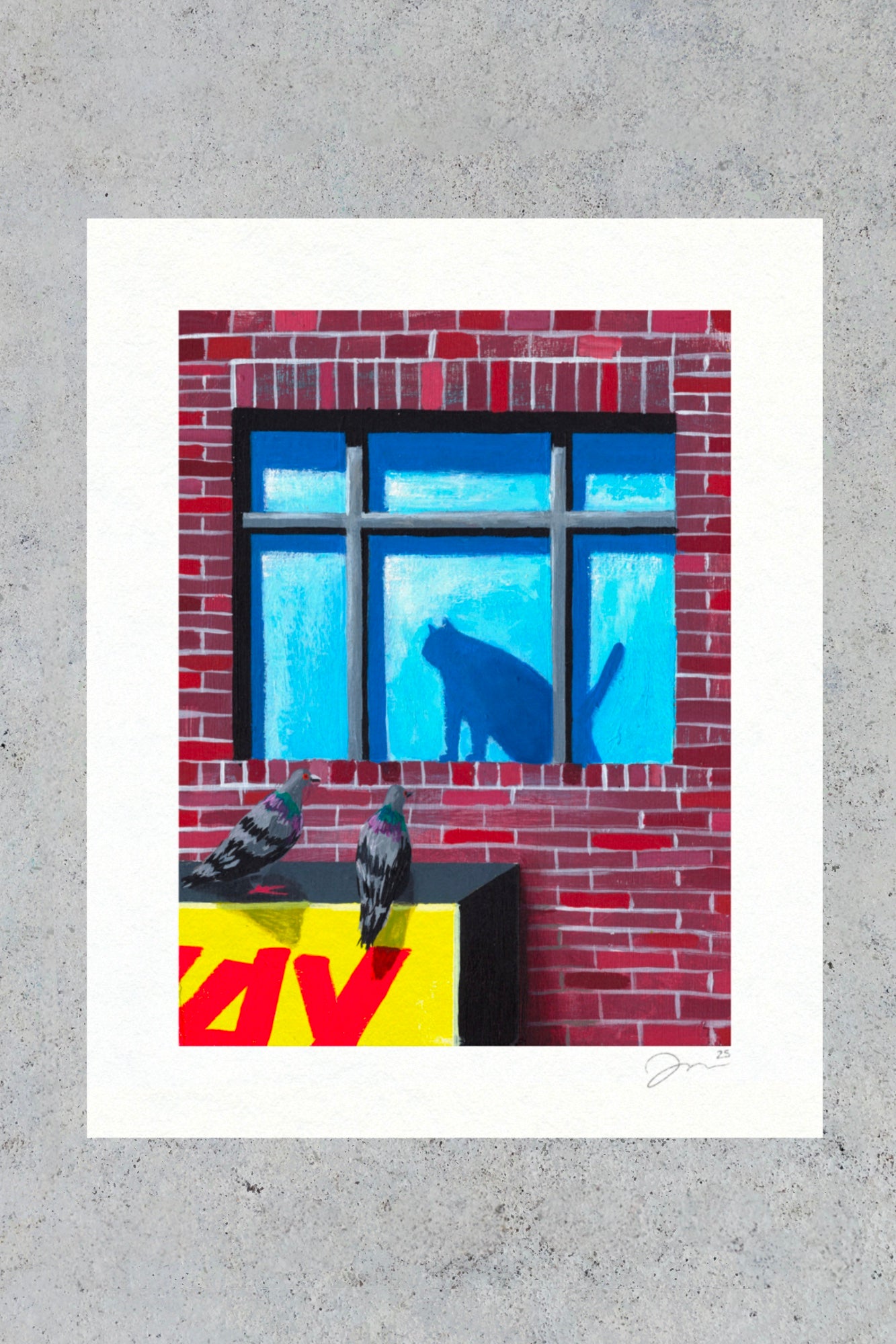 Bird Watching 8"x10" Print