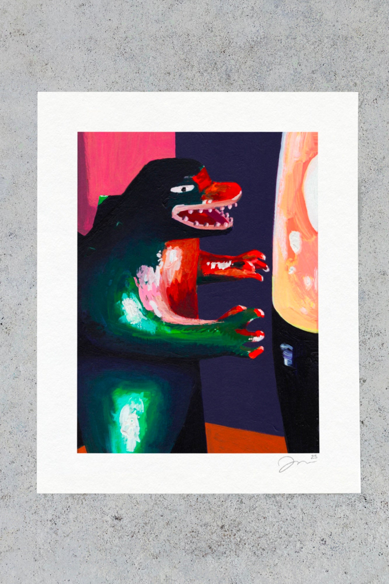 Godzilla 8"x10" Print