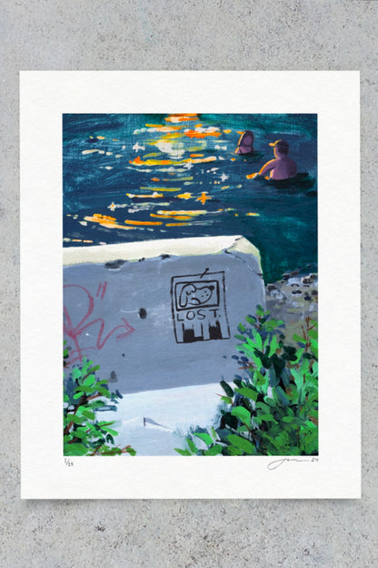 Lost Dog Limited Edition 8"x10" Print