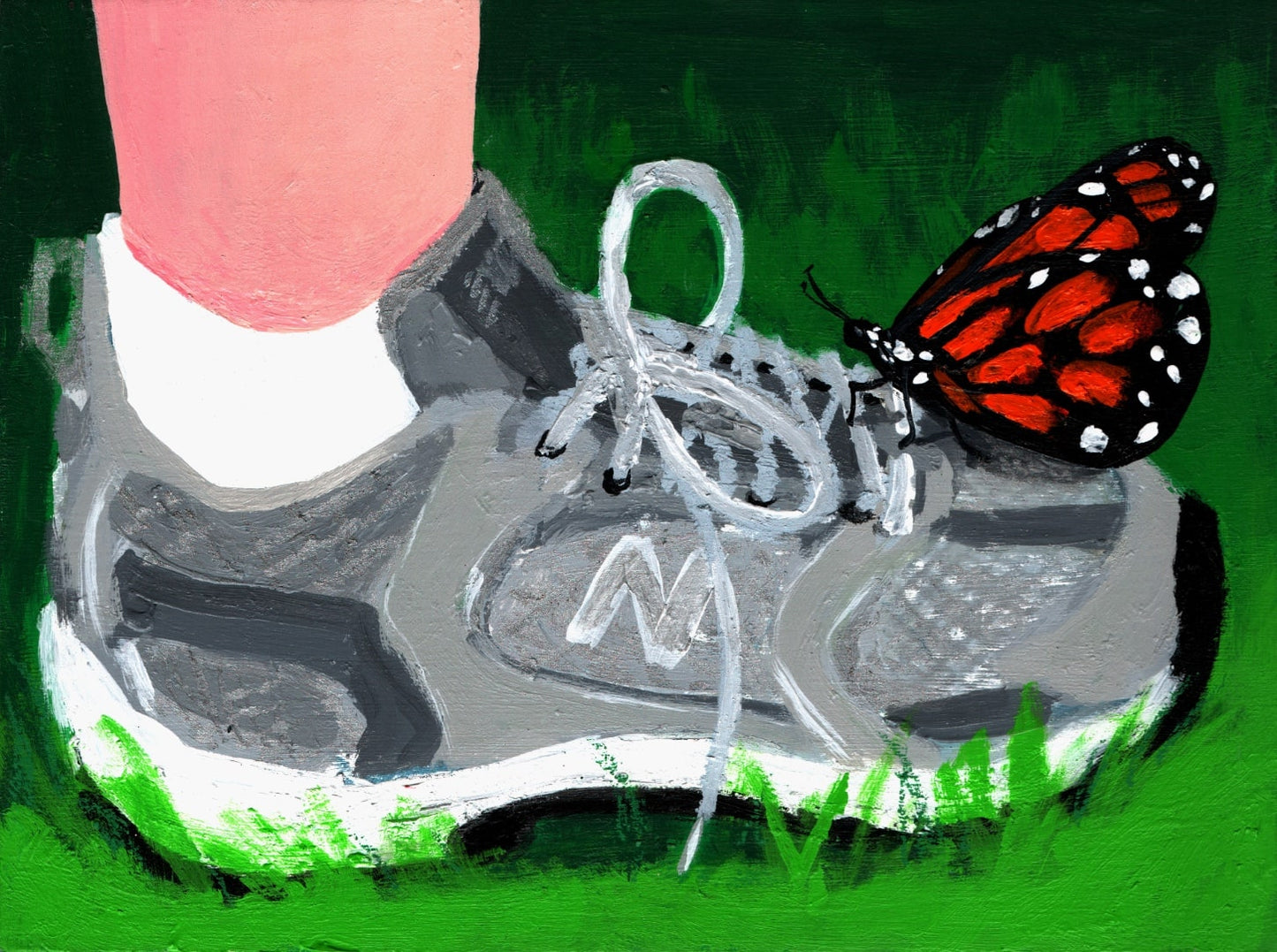 990 With Butterfly 8"x10" Print