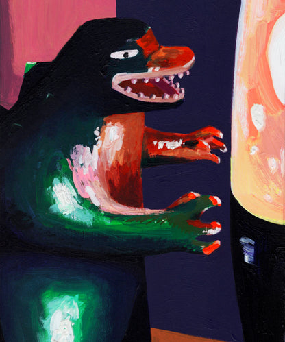 Godzilla 8"x10" Print