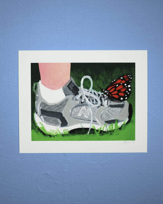 990 With Butterfly 8"x10" Print